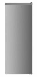 Congelator Heinner HFF-HM168SE++, 168 l, Control mecanic, 5 sertare, H 142.6 cm, Clasa E, Argintiu
