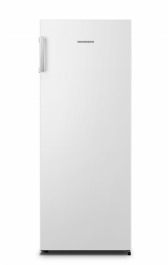 Congelator Heinner HFF-HS155NFE++, 155 l, No frost, Display interior, Control mecanic, 5 sertare, Alarma usa deschisa, Clasa E, H 143.4 cm, Alb