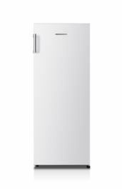 Congelator Heinner HFF-HS165E++, 165 l, Control mecanic cu termostat ajustabil, 5 compartimente - 4 sertare + 1 compartiment cu usa, H 143.4 cm, Clasa E, Alb