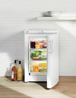 Congelator Liebherr GP 1213, 98 L,85.1 cm,SmartFrost, Control taste, Display, SuperFrost, 3 sertare,Clasa E, Alb
