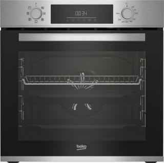Cuptor incorporabil Beko BBIM12300XM, Electric, Multifunctional, 71 l, Autocuratare catalitica, AEROperfect, Multifunctional, 8 Functii, Clasa A, 3D Cooking, SteamShine Cleaning, Clasa A,Inox