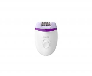 Epilator Philips BRE225 00 Satinelle Essential, Philips, Cu fir, Alb Violet
