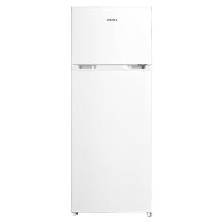Frigider cu 2 usi Albalux AXDF293E, 204 L, Clasa energetica E, Termostat reglabil, Dezghetare automata frigider, H 143 cm, Alb