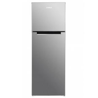 Frigider cu 2 usi Samus SX464E, 304 L, Clasa Energetica E, Dezghetare automata frigider, Termostat reglabil, H 172 cm, Inox