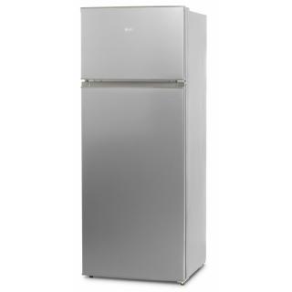 Frigider cu doua usi LDK LF 220S, Capacitate 210 l, H 143.5 cm, Clasa F,Argintiu