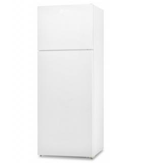 Frigider cu doua usi LDK LF-451NFW, Clasa E, Capacitate 451 l, No Frost, Multi Cooling Tech, Display Touch Control, Chill Zone, Iluminare LED, H 186 cm, Alb