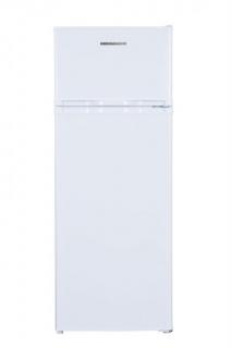 Frigider Heinner HF-H2206E++, 206 l, H 143 cm, lumina LED, 3 rafturi de sticla, Clasa E, Alb