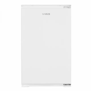 Frigider incorporabil cu o usa Samus SFBI174E, 118 L, Termostat Reglabil, Clasa energetica E, 2 rafturi, H 88 cm, Alb