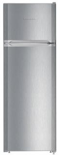 Frigider Liebherr CTPele251-26,270 l,H 157.1 cm,SmartFrost,Compartimente transparente pentru legume,Sens de inchidere a usii reversibila, Clasa E, Inox