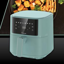 FRITEUZA CU AER CALD FRAM FAF-B6GR17SQ, 1700W, CAPACITATE COS: 5.7L, DISPLAY DIGITAL, CAVITATE METAL, TEMPERATURA: 80-200A  C, TIMER: 60MIN, 8 PROGRAME PRESETATE, COS DETASABIL, AUTO-OPRIRE, VERDE