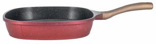 Grill Neoklein SGR30-Red, 30 cm, aluminiu turnat, invelis antiaderent, Red
