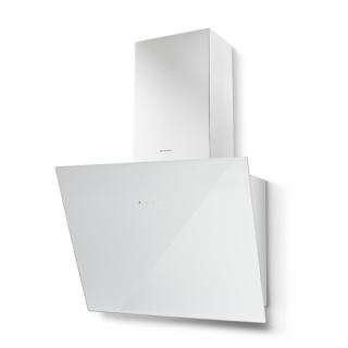 Hota decorativa Faber 330.0529.665 TWEET EV8 LED WH A55, tangentiala, 55 cm, Touch, 620 m3 h, 68 dB, filtru metalic, iluminare LED, clasa C, alb