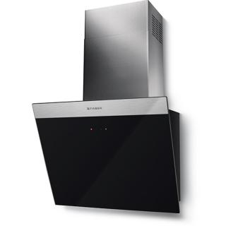 Hota decorativa tangetiala Faber 330.0529.561 DAISY EG6 LED BK A55 330.0529.561, 55 cm, 550 m3h, 70 dB,  touch, fitru aluminiu, clasa C, negru  inox
