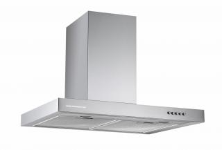 Hota incorporabila decorativa Heinner HDCH-360TSS, 60 cm, Putere de absorbtie 308.1 m3 H, Iluminare LED, clasa B, inox