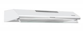 Hota traditionala Heinner HCH-490-WH,90 cm, 2 motoare, Putere de absorbtie 304.5 m3 h, Lumina LED, 3 trepte de viteza,  clasa C, alb