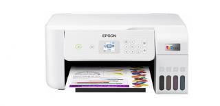 Imprimanta inkjet color CISS Epson EcoTank L3266, Wireless, A4, Alb