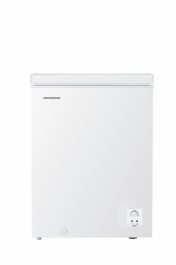 Lada frigorifica Heinner HCF-HS142E++, capacitate totala: 142L, clasa energetica: E, control electronic cu termostat ajustabil, functie Super congelare, cos din sarma, maner integrat, decongelare manu