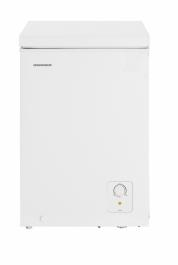 Lada frigorifica Heinner HCF-HS95E++, capacitate totala: 95L, clasa energetica: E, control mecanic cu termostat ajustabil, cos din sarma, maner integrat, decongelare manuala, capacitate de congelare: