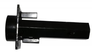 Manicot  cu 4 gauri O-Mac SACMC 00146, diametru 32 mm, cu blocator, pentru rotile motocultoarelor,Negru