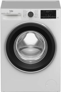 Masina de spalat rufe Beko B5WFU78418WB, 8 kg, 1400 RPM, AquaTech, HomeWhiz, Remote Control, SteamCure, AddXtra, Motor ProSmart Inverter,Downloaded Program, Clasa A,Alb