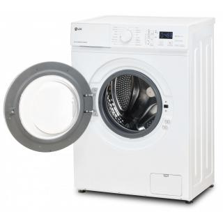 Masina de spalat rufe LDK Queen2 610DIW, Clasa A, Capacitate 6 Kg, 1000 rpm, 16 programe, Steam, Storm wash, Prespalare, Amanare pornire, Drum Clean, Slim, Motor Inverter, Alb