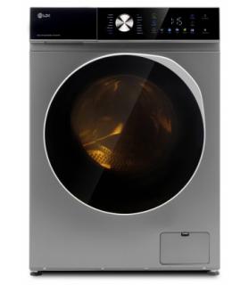 Masina de spalat rufe LDK Queen2 714DITS, Clasa A, Capacitate 7 Kg, 1400 rpm, 16 programe, Control Touch, Steam, Super Spa, Storm Wash, Night wash, My Cycle, Amanare pornire, Motor Inverter, Argintiu