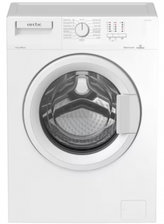 Masina de spalat rufe Slim Arctic APL61014XLW0, 6 Kg, 1000 RPM, Clasa D, Motor Silent Inverter, ExtraSteam, Prewash, Fast+, Smart Sensors, Extra Rinse, Child Lock, Anticrease, Digital Display, Alb