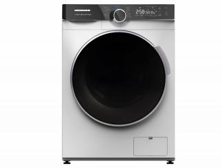 Masina de spalat rufe slim cu uscator Heinner HWDM-M814IVKA, Spalare 8 kg, Uscare 6 kg, 1400 rpm, Clasa A, Motor Inverter, Display LED, Control Touch, Alb
