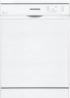 Masina de spalat vase Heinner HDW-FS6062WE++, 12 Seturi, 6 programe, Program Rapid 30,  , 60 cm, Clasa E, alb