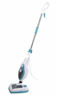 Mop cu aburi Daewoo DMO160, 1500 W, 0.4 l, recipient detergent, accesorii incluse, Alb