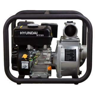 Motopompa ape curate Hyundai HY80, 7CP, 1000 litri min,Gri-Negru