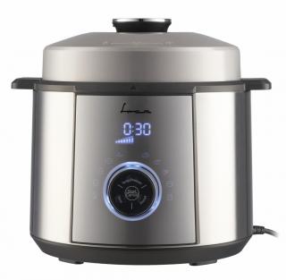 Multicooker sub presiune Fram FPCK-R57IX, 1100W, 3.7L, presiune max 0.8bar, 10 programe, Argintiu