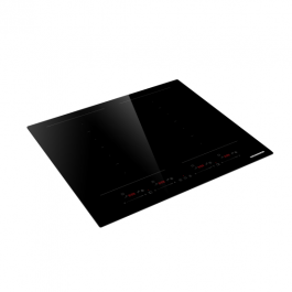 Plita incorporabila Heinner HBHI-M4ZB2FXSMTC, Inductie, 4 zone de gatit, Bridge, Boost, Slim, Control touch, Timer, Protectie copii, Indicator caldura reziduala, 60 cm, Negru