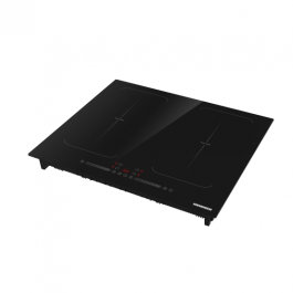Plita incorporabila Heinner HBHI-M4ZB2FXTC, Inductie, 4 zone de gatit, Bridge, Boost, Control touch, Timer, Protectie copii, Indicator caldura reziduala, 60 cm, Negru