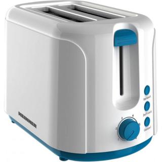 Prajitor de Paine Heinner Charm TP-750BL, 750W, 6 setari, Alb Albastru