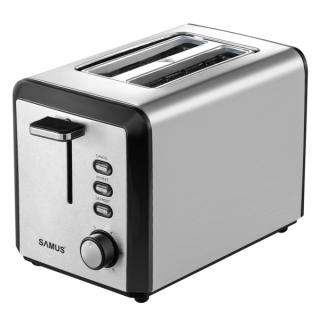 Prajitor de paine, Samus BUENO, 800W 6 Trepte, alb