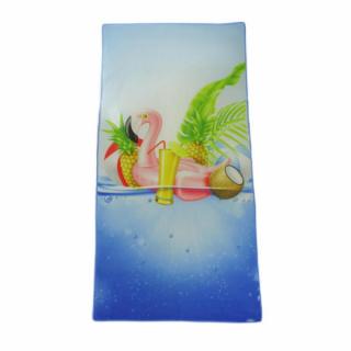 Prosop de plaja HR-BHTWL140-FLG, 70x140 cm Flamingo Material : 100% polyester