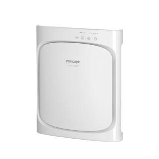 Purificator de aer Concept CA1000, 55 W, Filtru HEPA13, Lampa UV + Ionizare, 238 mc h, Alb