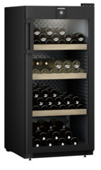 Racitor de vinuri Liebherr WPbl 4201 GrandCru, 141 sticle, 272 l, EasyFill, HumiditySelect, SelfClosing Door, UVProtect Plus, Clasa E