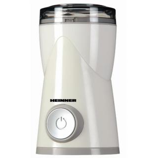 Rasnita de cafea Heinner HCG-150P,electrica, 150W, 50 g, Alb