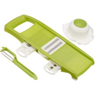 Razatoare multifunctionala Vanora VN-YMJ-EFH03, 7 piese, 32 x 12 cm, lame inox, Verde