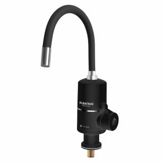 Robinet electric Albatros Black Flex, 3000 W, Temp...