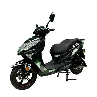 Scuter electric RDB Vidra, 2000W, 72V, 45km h, 35-45 km, Negru-Rosu