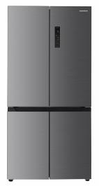 Side by side Multidoor Heinner HSBS-HM522MDNFXE++, Total No Frost, capacitate totala: 522L, capacitate frigider: 343L, capacitate congelator: 179L, clasa energetica E, compresor Inverter, display LED