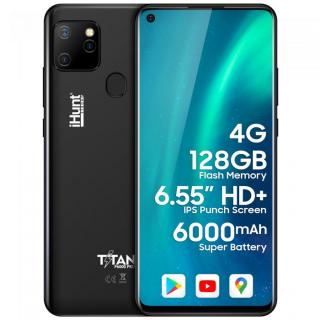 Telefon mobil iHunt Titan P6000 Pro 2021, Dual SIM, 128GB, 4GB RAM, 4G, Black