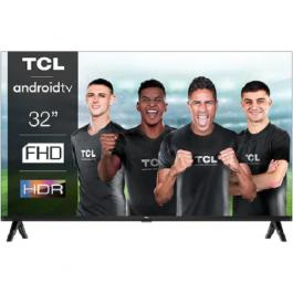 Televizor TCL 32S5400AF, 80 cm, Smart Android TV, Full HD, Clasa F, Negru