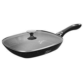 Tigaie Grill antiaderenta cu capac Samus VER283LGPB-28A 28 cm