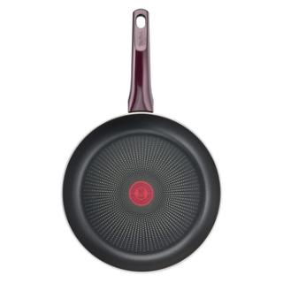 Tigaie Tefal Resist D5220683, 28cm, aluminiu, Thermo Signal, mov