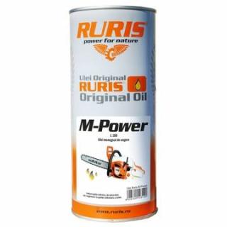 Ulei pentru ungere lant drujba   motofierastrau, Ruris M-Power, 1 L