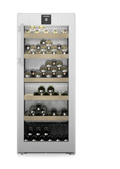 Vitrina pentru vinuri Liebherr WPsd 4652 Vinidor, 272 l, 107 sticle, Clasa F, 145.4 cm, SmartSteel